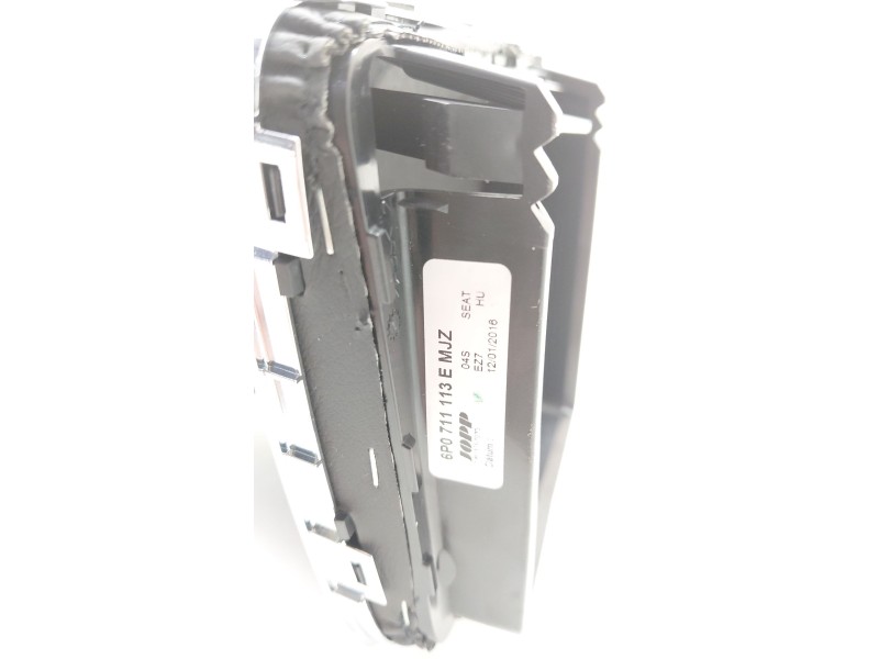 Recambio de pomo palanca cambio para seat ibiza iv (6j5, 6p1) 1.2 tsi referencia OEM IAM 6P0711113E  
							