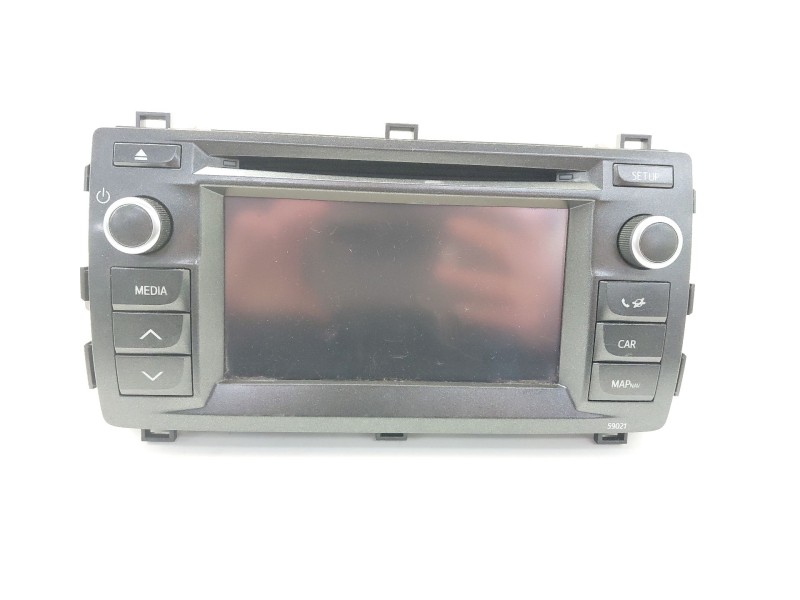 Recambio de pantalla multifuncion para toyota auris (_e18_) 2.0 d-4d (ade186_) referencia OEM IAM 8614002010  
							