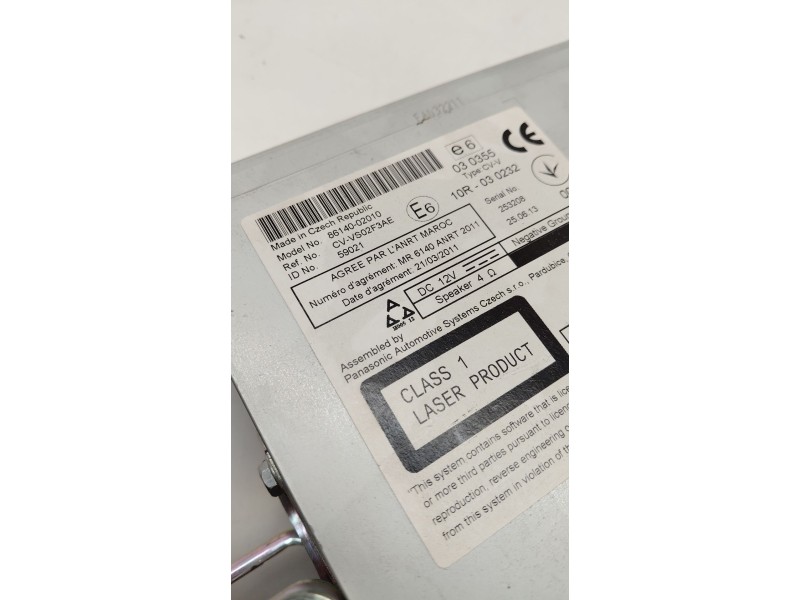 Recambio de pantalla multifuncion para toyota auris (_e18_) 2.0 d-4d (ade186_) referencia OEM IAM 8614002010  
							