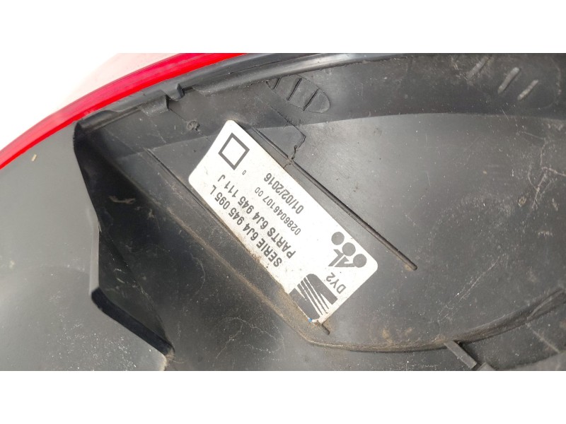 Recambio de piloto trasero izquierdo para seat ibiza iv (6j5, 6p1) 1.2 tsi referencia OEM IAM 6J4945095  
							