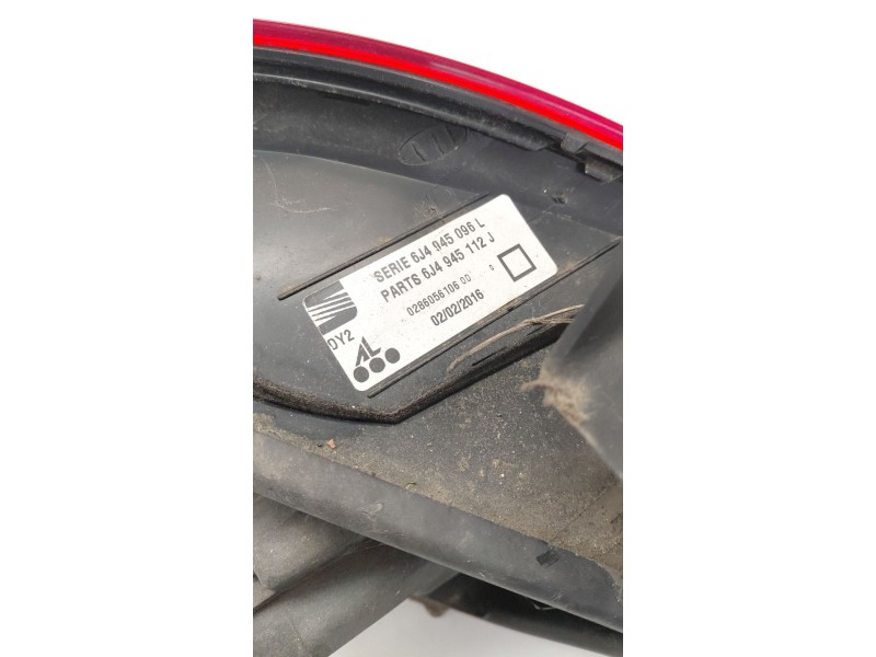 Recambio de piloto trasero derecho para seat ibiza iv (6j5, 6p1) 1.2 tsi referencia OEM IAM 6J4945096  