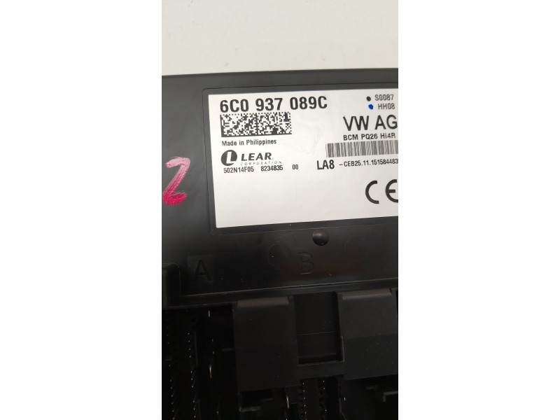 Recambio de modulo electronico para seat ibiza iv (6j5, 6p1) 1.2 tsi referencia OEM IAM 6C0937089C  
							