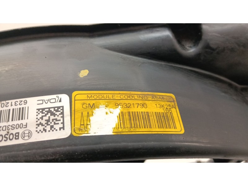 Recambio de electroventilador para opel mokka / mokka x (j13) 1.7 cdti (_76) referencia OEM IAM 95321790  