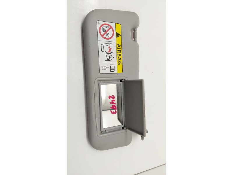 Recambio de parasol derecho para toyota auris (_e18_) 2.0 d-4d (ade186_) referencia OEM IAM   