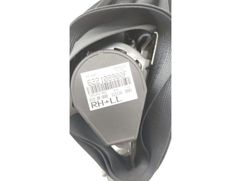 Recambio de cinturon seguridad delantero derecho para mitsubishi mirage / space star vi hatchback (a0_a) 1.2 (a03a) referencia O