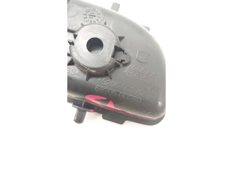 Recambio de maneta interior trasera izquierda para toyota auris (_e18_) 2.0 d-4d (ade186_) referencia OEM IAM 692060D280  
							