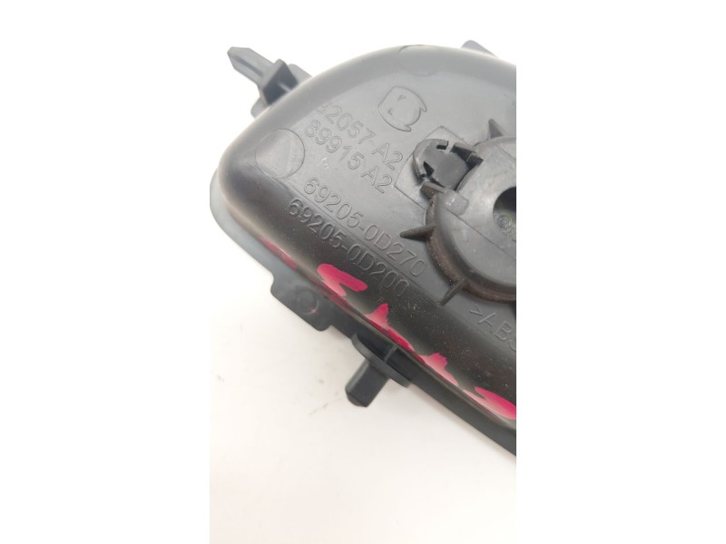 Recambio de maneta interior trasera derecha para toyota auris (_e18_) 2.0 d-4d (ade186_) referencia OEM IAM 692050D270  
							