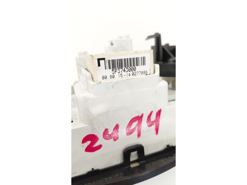 Recambio de mando calefaccion / aire acondicionado para dacia lodgy (js_) 1.5 dci referencia OEM IAM 5P3743000  