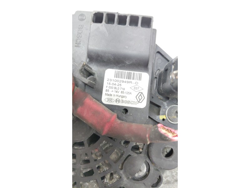 Recambio de alternador para dacia lodgy (js_) 1.5 dci referencia OEM IAM 231002949R  
							