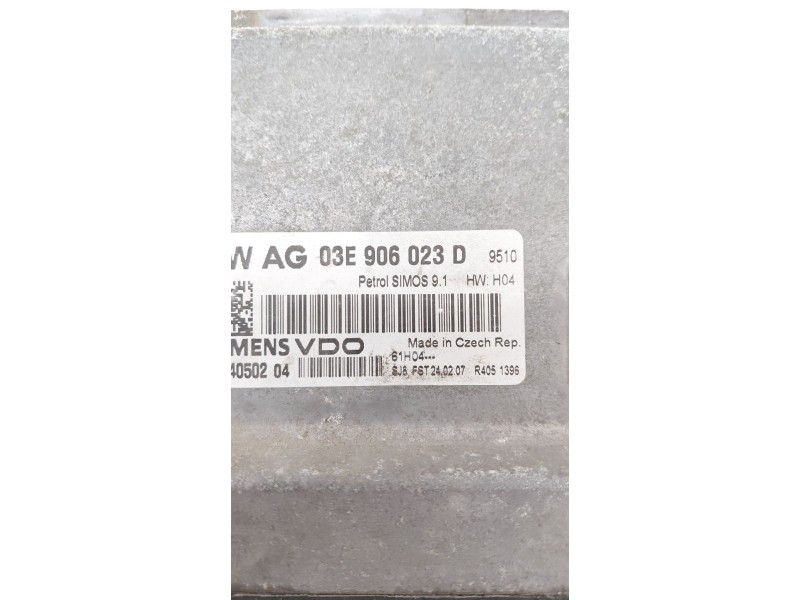 Recambio de centralita motor uce para skoda fabia i (6y2) 1.2 referencia OEM IAM 03E906023D  
							