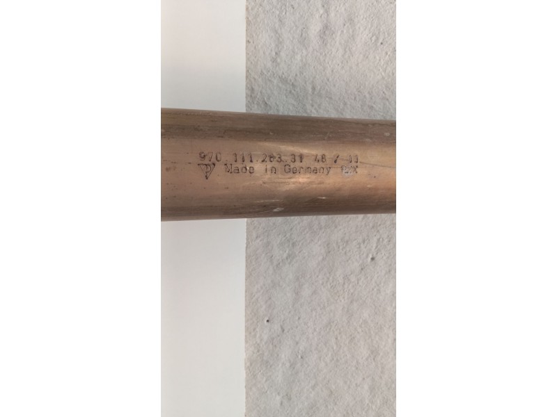 Recambio de tubo escape completo para porsche panamera (970) 3.0 d referencia OEM IAM 9701112833148  