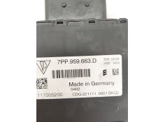 Recambio de modulo electronico para porsche panamera (970) 3.0 d referencia OEM IAM 7PP959663D   2