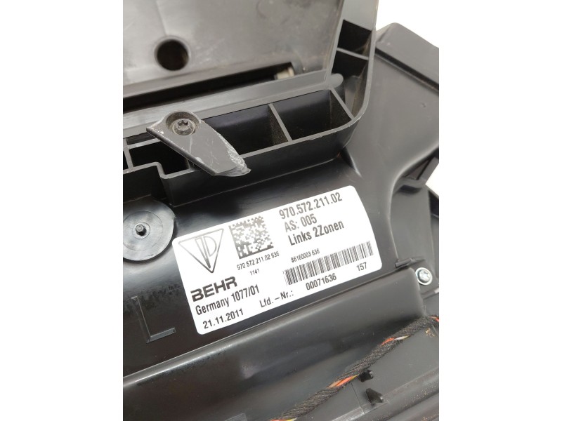 Recambio de electroventilador para porsche panamera (970) 3.0 d referencia OEM IAM 97057221102  
							