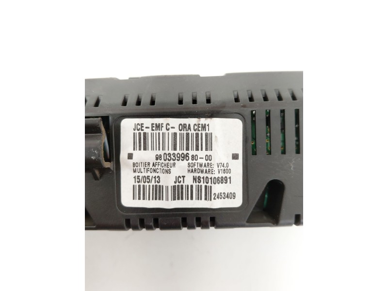 Recambio de pantalla multifuncion para peugeot 308 i (4a_, 4c_) 1.6 16v referencia OEM IAM 9803399680  
							