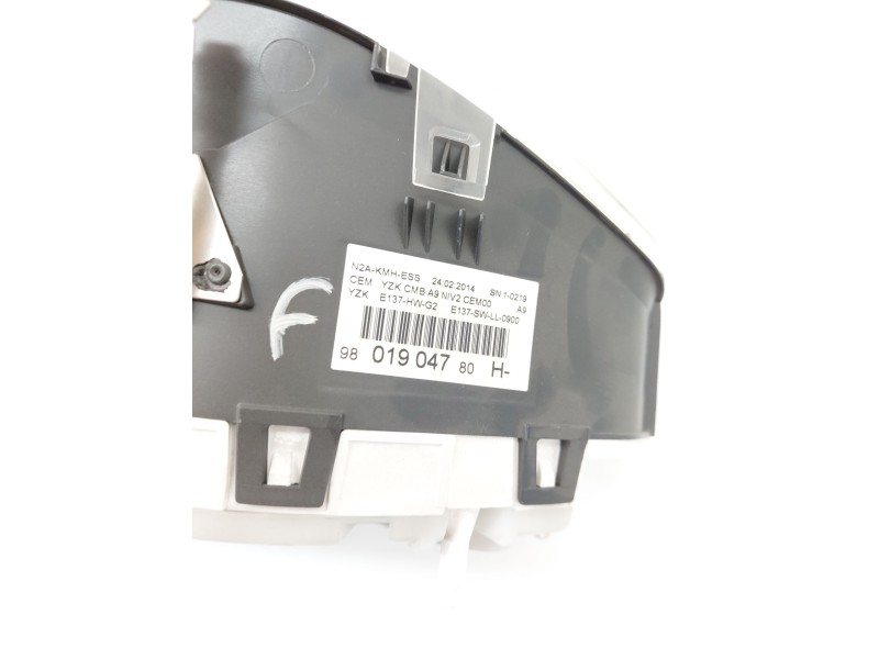 Recambio de cuadro instrumentos para peugeot 208 i (ca_, cc_) 1.2 vti 82 referencia OEM IAM 9801904780H  
							