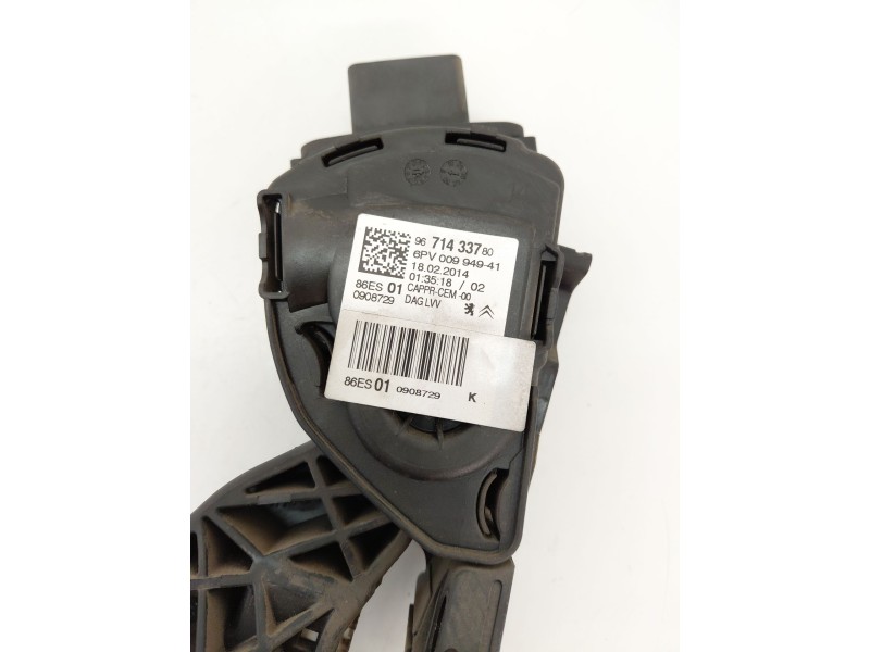 Recambio de pedal acelerador para peugeot 208 i (ca_, cc_) 1.2 vti 82 referencia OEM IAM 9671433780  
