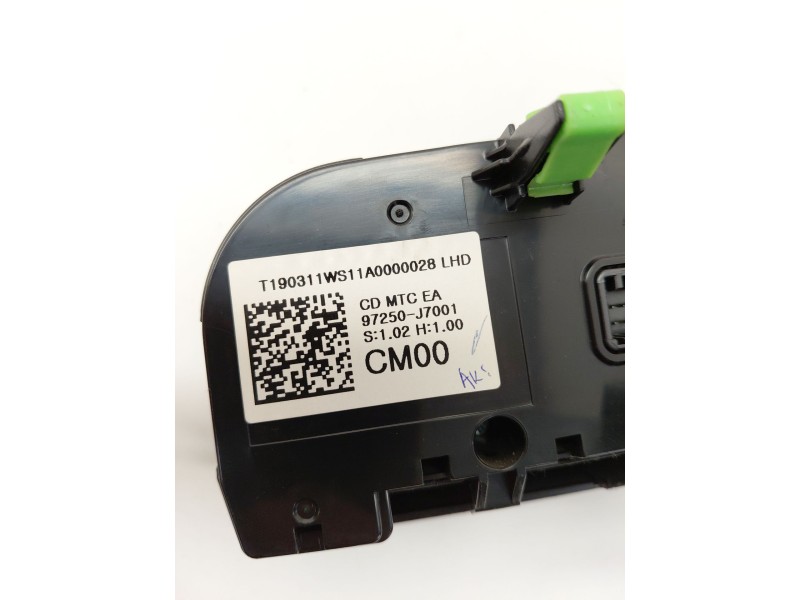 Recambio de mando calefaccion / aire acondicionado para kia ceed tourer (cd) 1.0 t-gdi referencia OEM IAM 97250J7001  