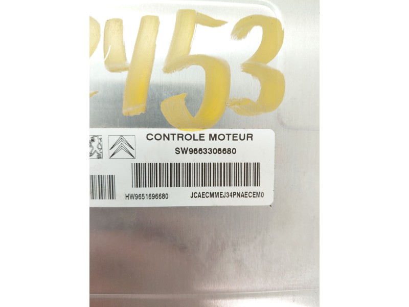 Recambio de centralita motor uce para citroën c2 (jm_) 1.1 referencia OEM IAM 9663306680  
							