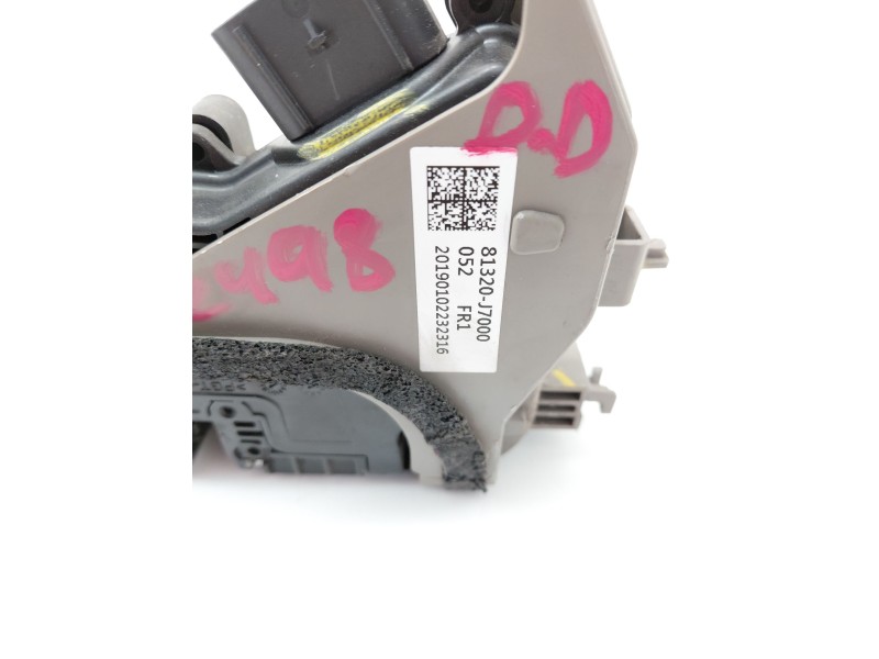 Recambio de cerradura puerta delantera derecha para kia ceed tourer (cd) 1.0 t-gdi referencia OEM IAM 81320J7000  
							