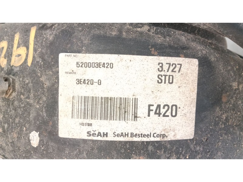Recambio de diferencial trasero para kia sorento i (jc) 2.5 crdi referencia OEM IAM 520003E420  
							
