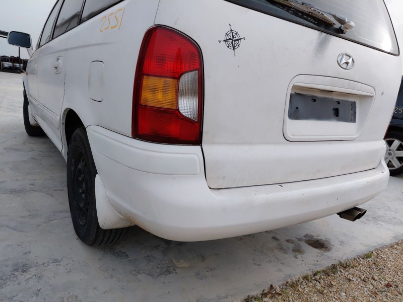 Recambio de paragolpes trasero para hyundai trajet (fo) 2.0 referencia OEM IAM   
							