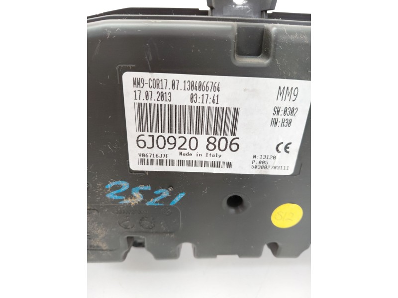 Recambio de cuadro instrumentos para seat ibiza iv (6j5, 6p1) 1.2 referencia OEM IAM 6J0920806  