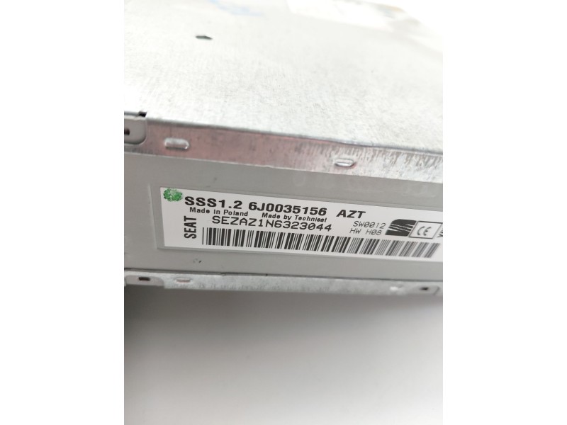 Recambio de sistema audio / radio cd para seat ibiza iv (6j5, 6p1) 1.2 referencia OEM IAM 6J0035156  