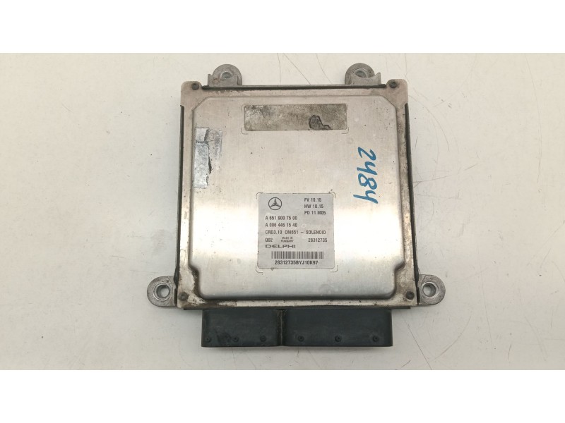 Recambio de centralita motor uce para mercedes-benz clase c coupé (c204) c 220 cdi (204.302) referencia OEM IAM A6519007500  