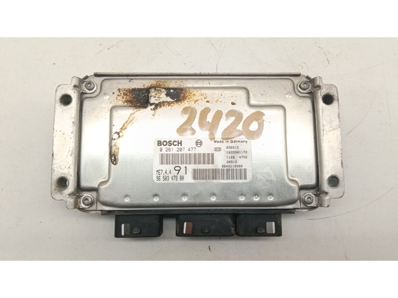 Recambio de centralita motor uce para peugeot 206 hatchback (2a/c) 1.6 16v referencia OEM IAM 0261207477  