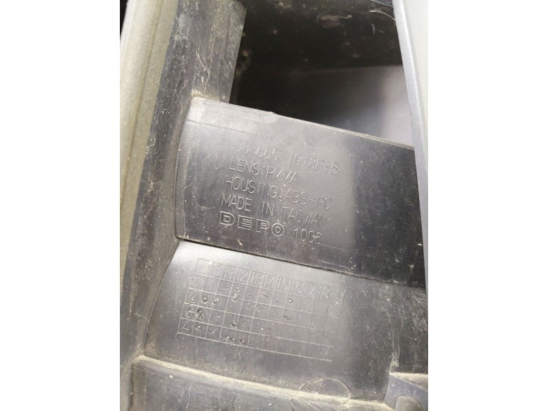 Recambio de piloto trasero derecho para skoda octavia ii (1z3) 1.6 lpg referencia OEM IAM 086651918R  
							