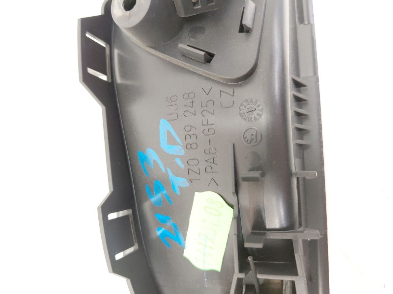 Recambio de maneta interior trasera derecha para skoda octavia ii (1z3) 1.6 lpg referencia OEM IAM 1Z0839248  
							