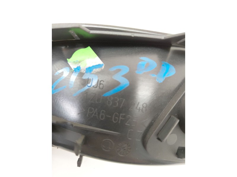 Recambio de maneta interior delantera derecha para skoda octavia ii (1z3) 1.6 lpg referencia OEM IAM 1Z0837248  
