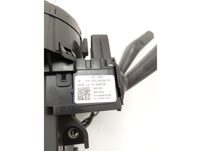 Recambio de mando multifuncion para volkswagen passat b6 (3c2) 2.0 tdi 16v referencia OEM IAM 3C5953507  