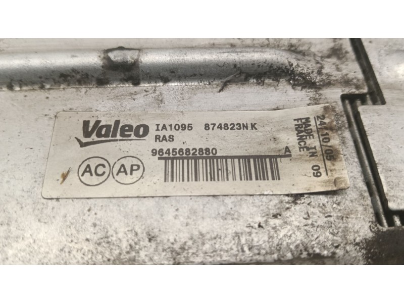 Recambio de intercooler para peugeot 407 (6d_) 1.6 hdi 110 (6d9hzc, 6d9hyc) referencia OEM IAM 9645682880  
							