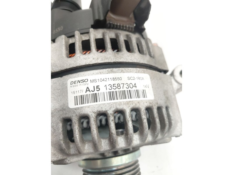 Recambio de alternador para opel astra k (b16) 1.6 cdti (68) referencia OEM IAM MS1042118550 AJ6 13587304