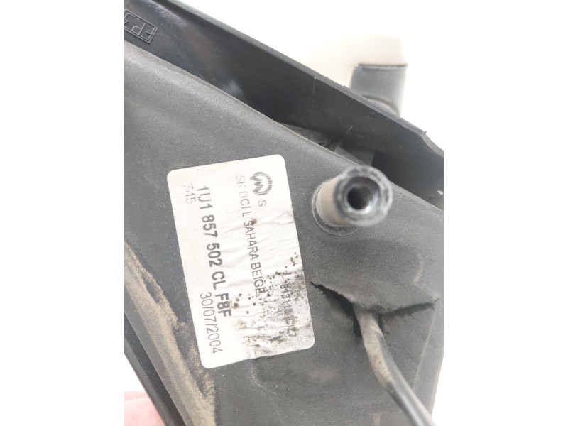 Recambio de retrovisor derecho para skoda octavia i (1u2) 1.9 tdi referencia OEM IAM 1U1857502  