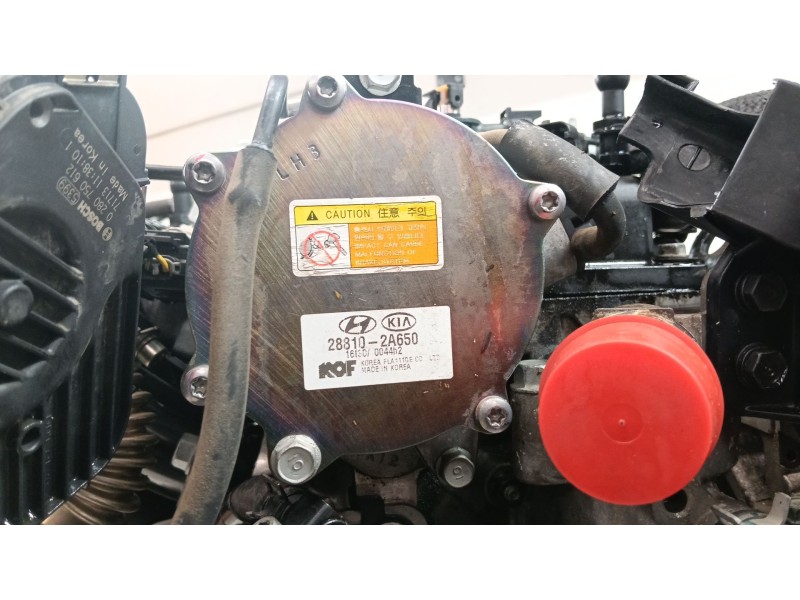 Recambio de motor completo para kia carens iv 1.7 crdi referencia OEM IAM D4FD  