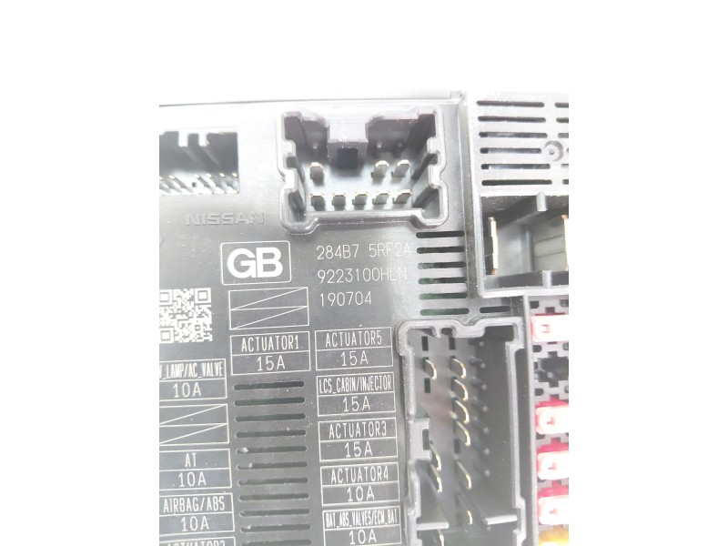 Recambio de caja reles / fusibles para nissan micra v (k14) 1.0 ig-t 100 referencia OEM IAM 284B75RF2A  