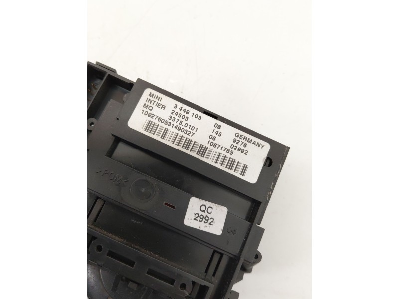 Recambio de conmutador de arranque para mini mini (r56) one referencia OEM IAM 3449103  