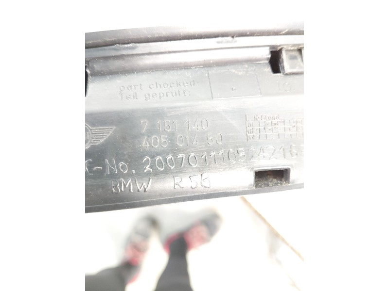 Recambio de maneta exterior porton para mini mini (r56) one referencia OEM IAM 7151140  
							