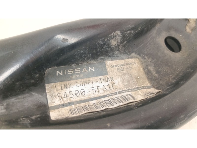 Recambio de brazo suspension inferior delantero derecho para nissan micra v (k14) 1.0 ig-t 100 referencia OEM IAM 545005FA1C  
							