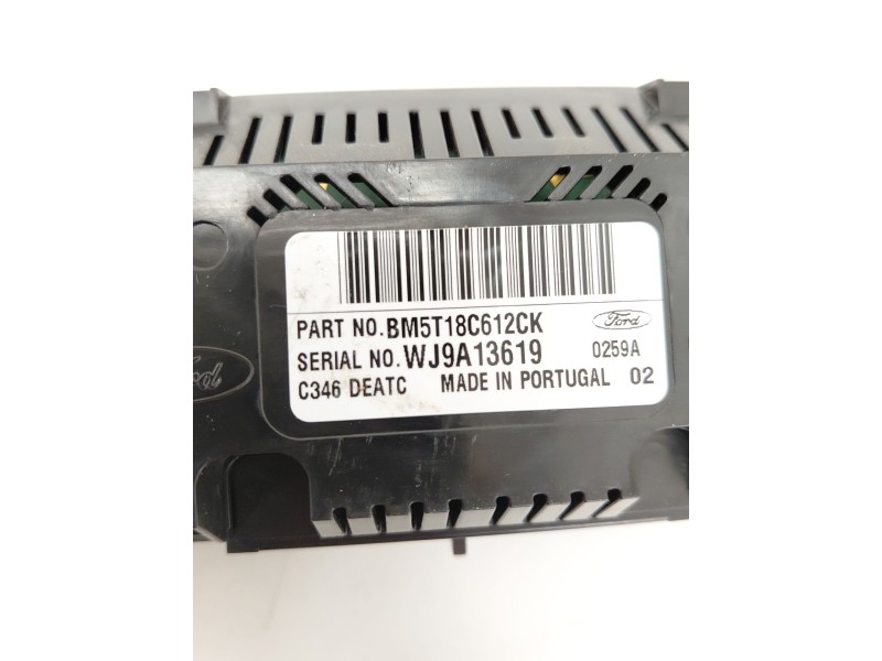 Recambio de mando climatizador para ford focus iii 1.0 ecoboost referencia OEM IAM BM5T18C612CK  