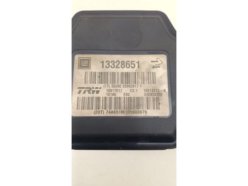 Recambio de abs para opel insignia a (g09) 2.0 cdti (68) referencia OEM IAM 13328651  
							