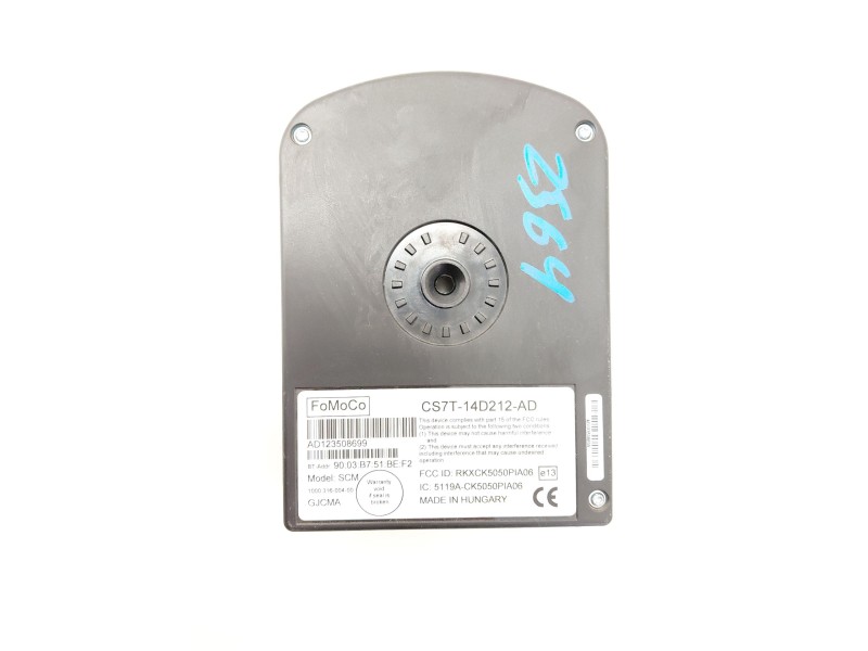 Recambio de modulo electronico para ford focus iii 1.0 ecoboost referencia OEM IAM CS7T14D212AD  