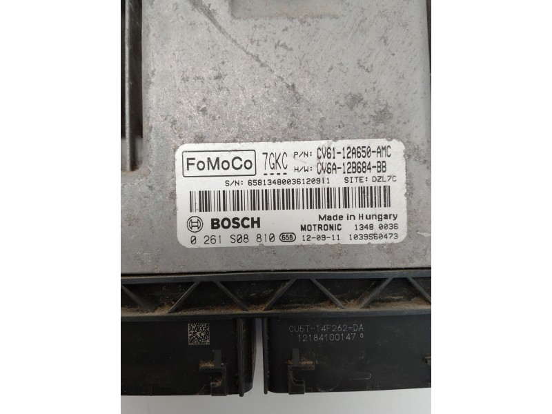 Recambio de centralita motor uce para ford focus iii 1.0 ecoboost referencia OEM IAM CV6112A650AMC  