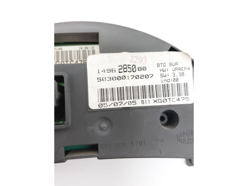 Recambio de pantalla multifuncion para peugeot 807 (eb_) 3.0 v6 referencia OEM IAM 1496285080  