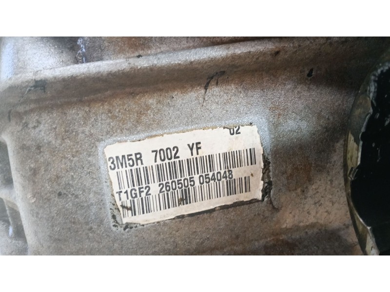 Recambio de caja cambios para mazda 3 sedán (bk) 1.6 di turbo (bk12y) referencia OEM IAM 3M5R7002  