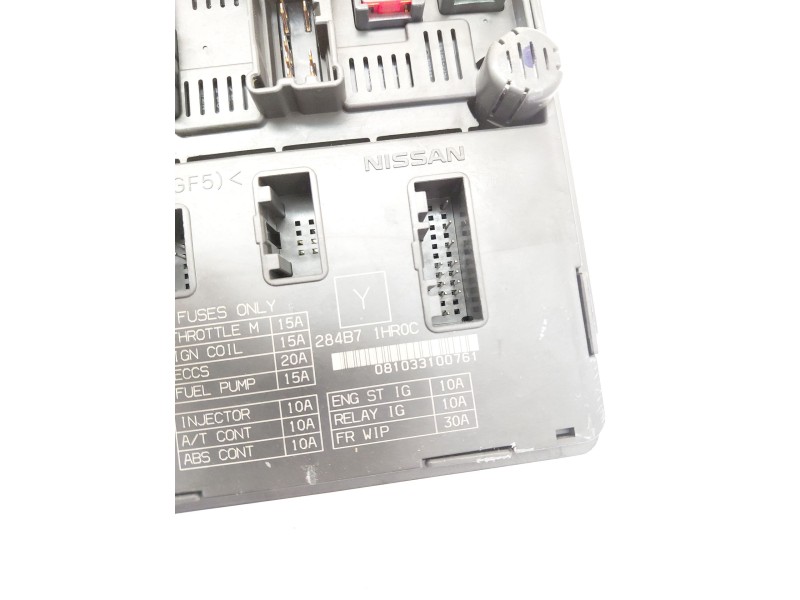 Recambio de caja reles / fusibles para nissan micra iv (k13k, k13kk) 1.2 referencia OEM IAM 284B71HR0C  