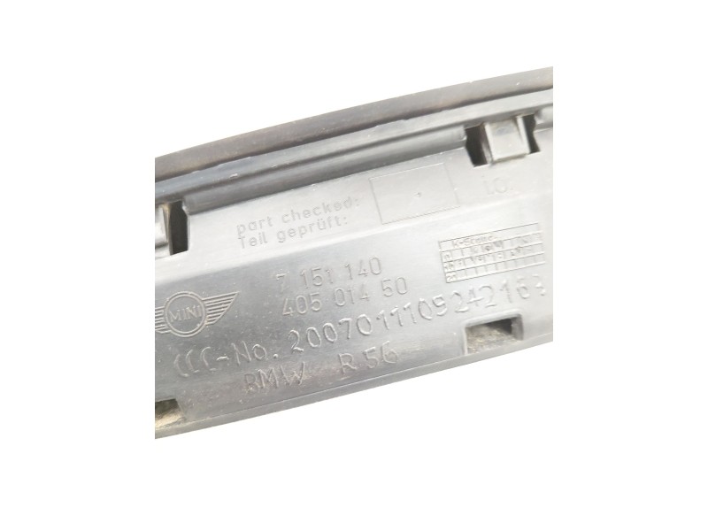 Recambio de maneta exterior porton para mini mini (r56) one referencia OEM IAM 7151140  