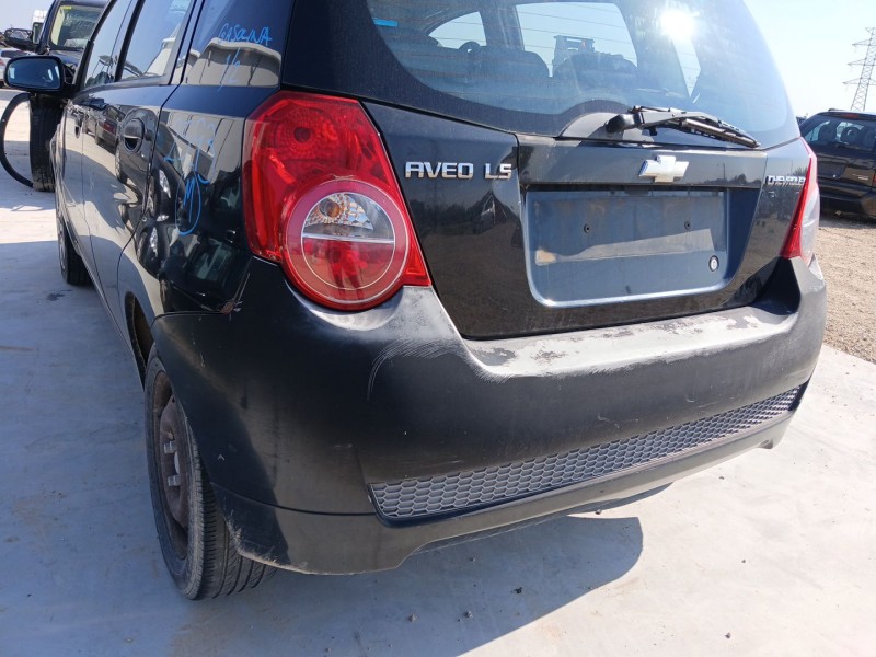 Recambio de paragolpes trasero para chevrolet aveo / kalos hatchback (t250, t255) 1.4 referencia OEM IAM   